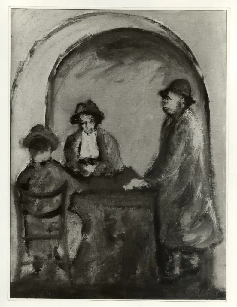 Rosai, Ottone , Tre uomini intorno a un tavolo