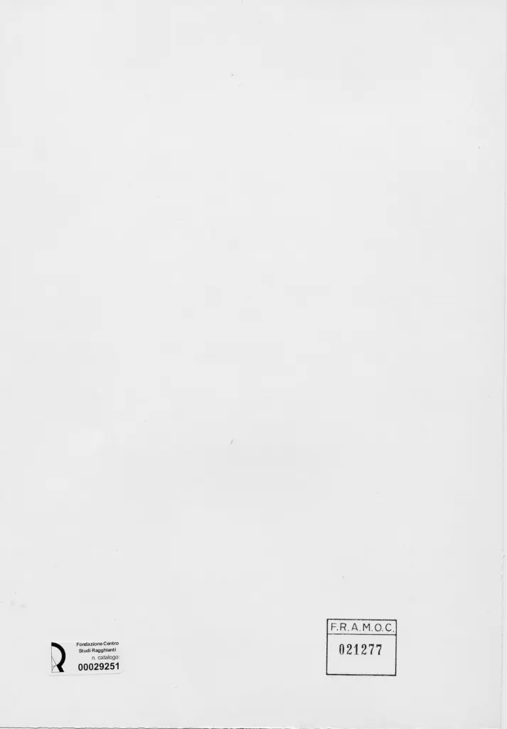 Anonimo, Anonimo , retro