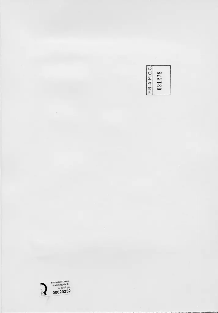 Anonimo, Anonimo , retro