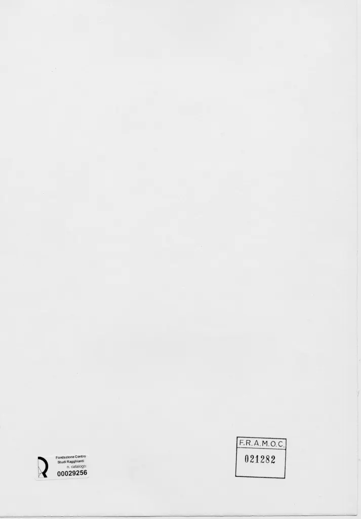 Anonimo, Anonimo , retro