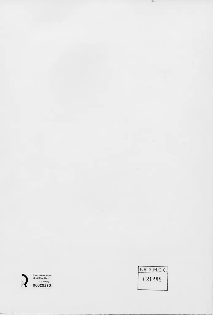 Anonimo, Anonimo , retro