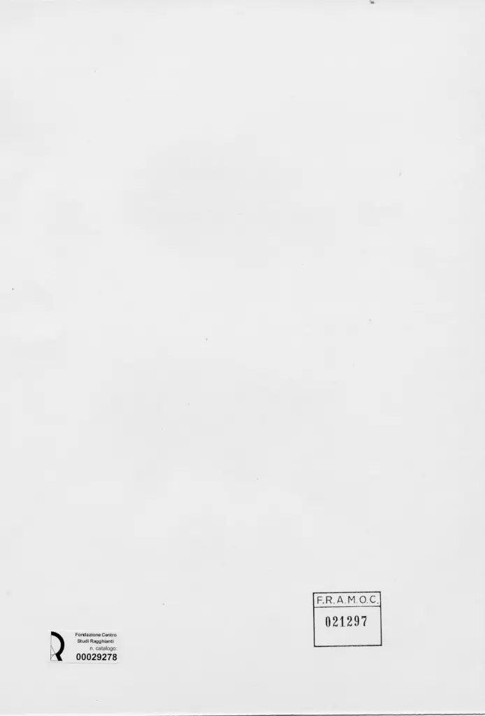 Anonimo, Anonimo , retro