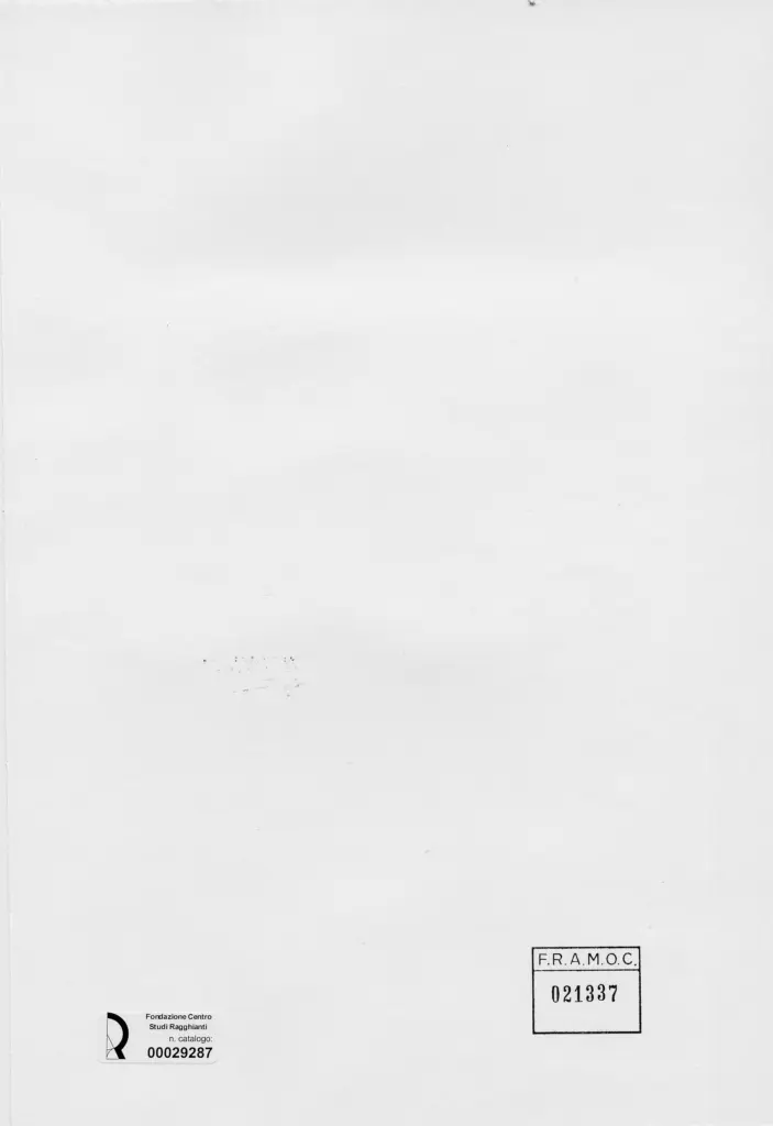 Anonimo, Anonimo , retro