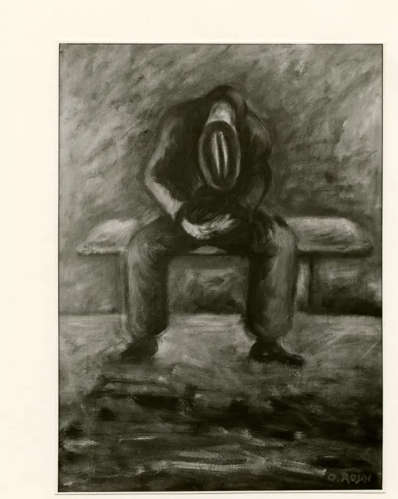 Rosai, Ottone , Uomo seduto