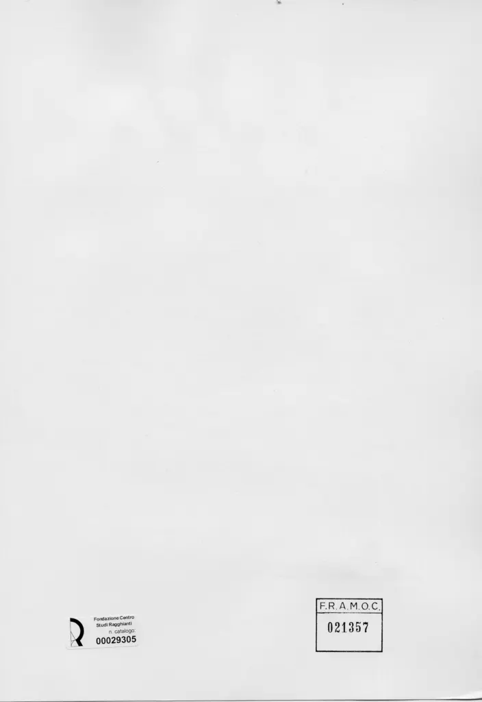 Anonimo, Anonimo , retro