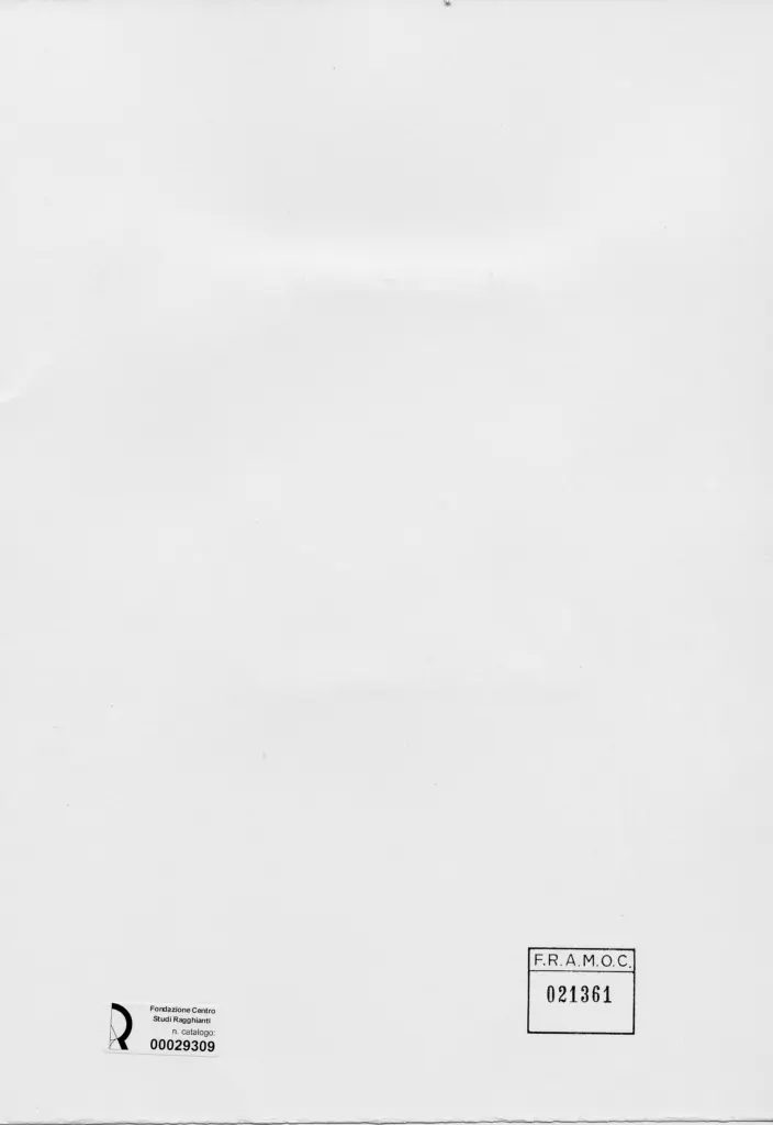 Anonimo, Anonimo , retro