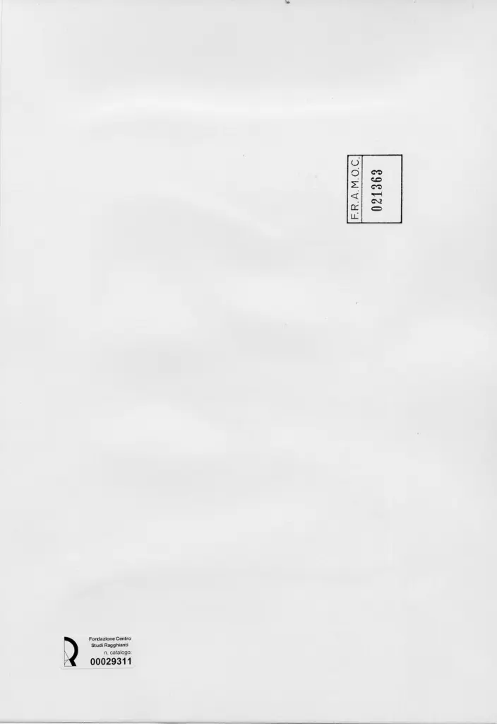 Anonimo, Anonimo , retro