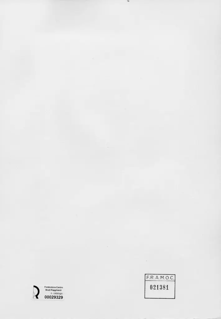 Anonimo, Anonimo , retro