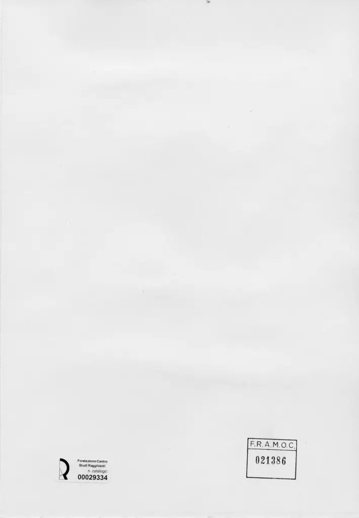 Anonimo, Anonimo , retro