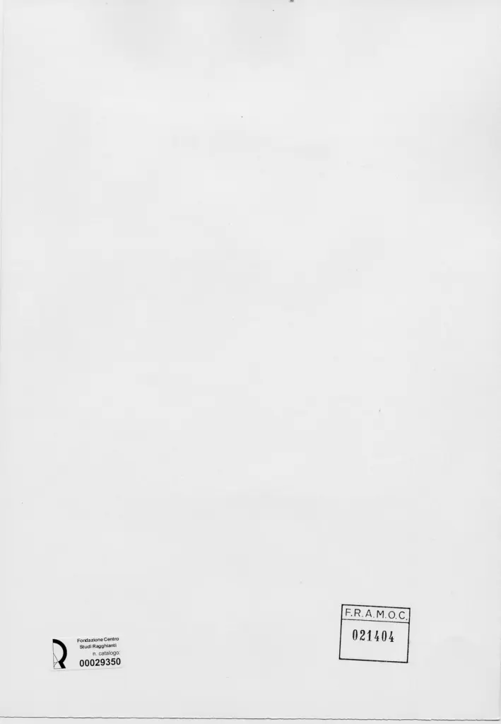 Anonimo, Anonimo , retro