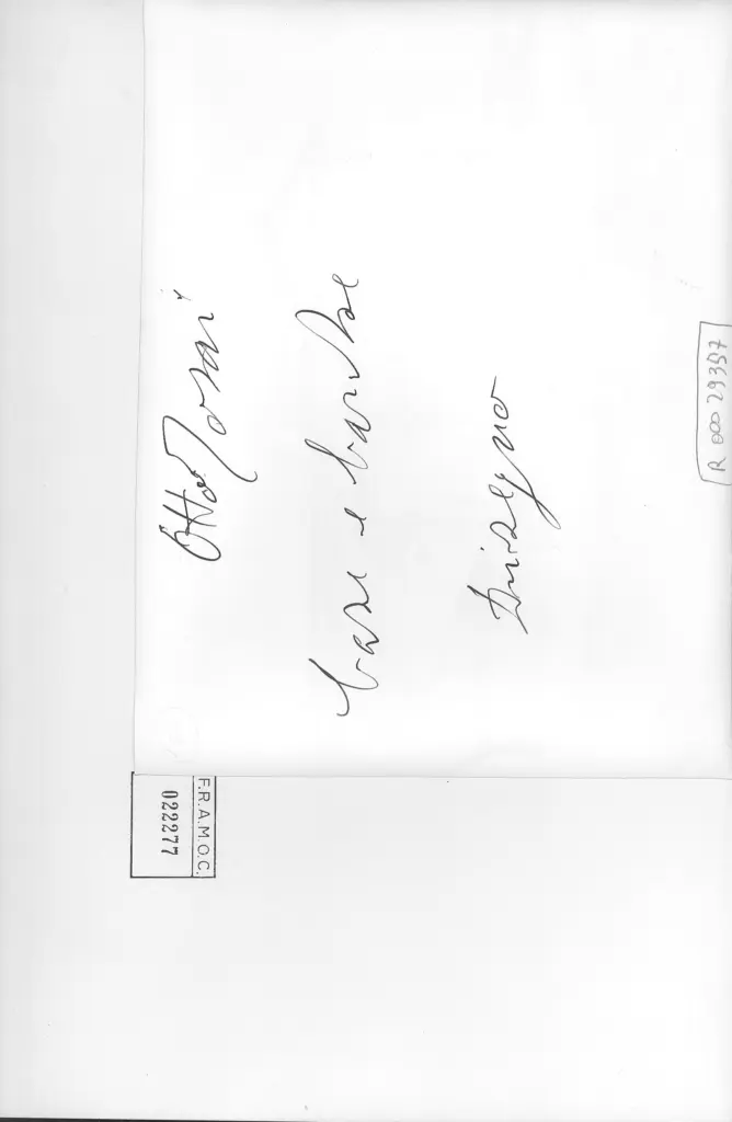 Anonimo, Anonimo , retro