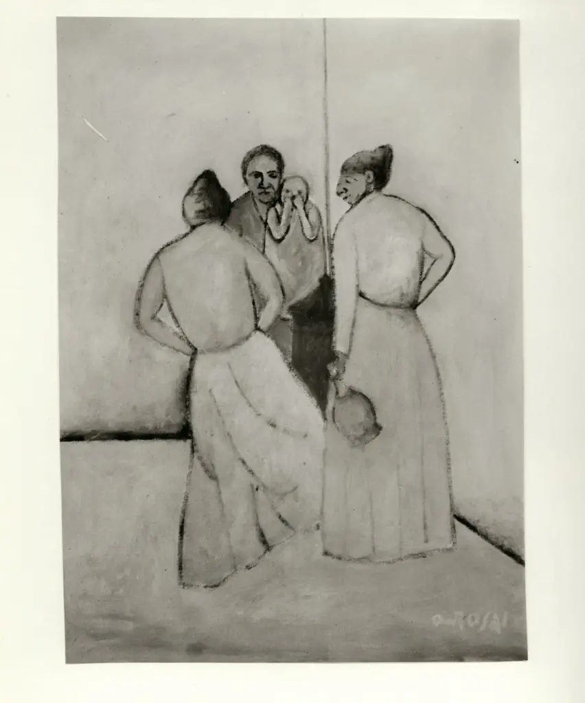 Anonimo, Anonimo , fronte