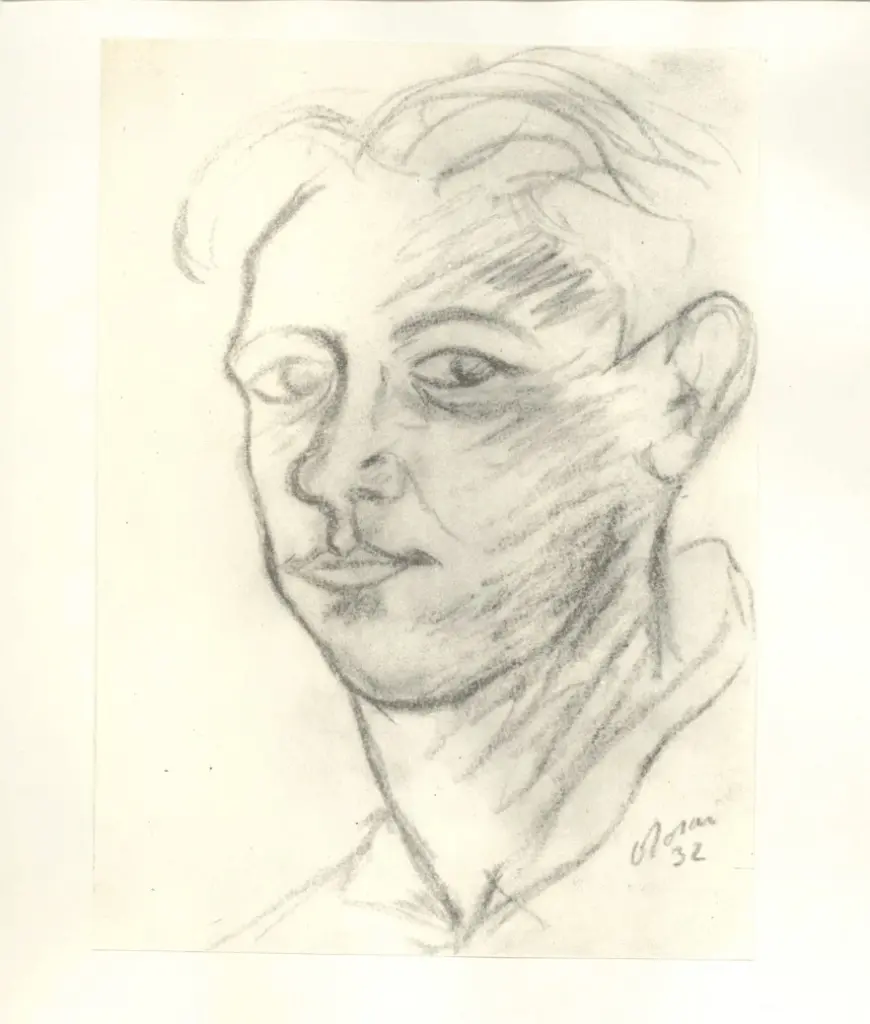 Rosai, Ottone , Volto di uomo