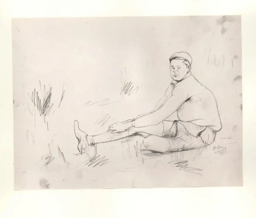 Rosai, Ottone , Uomo seduto