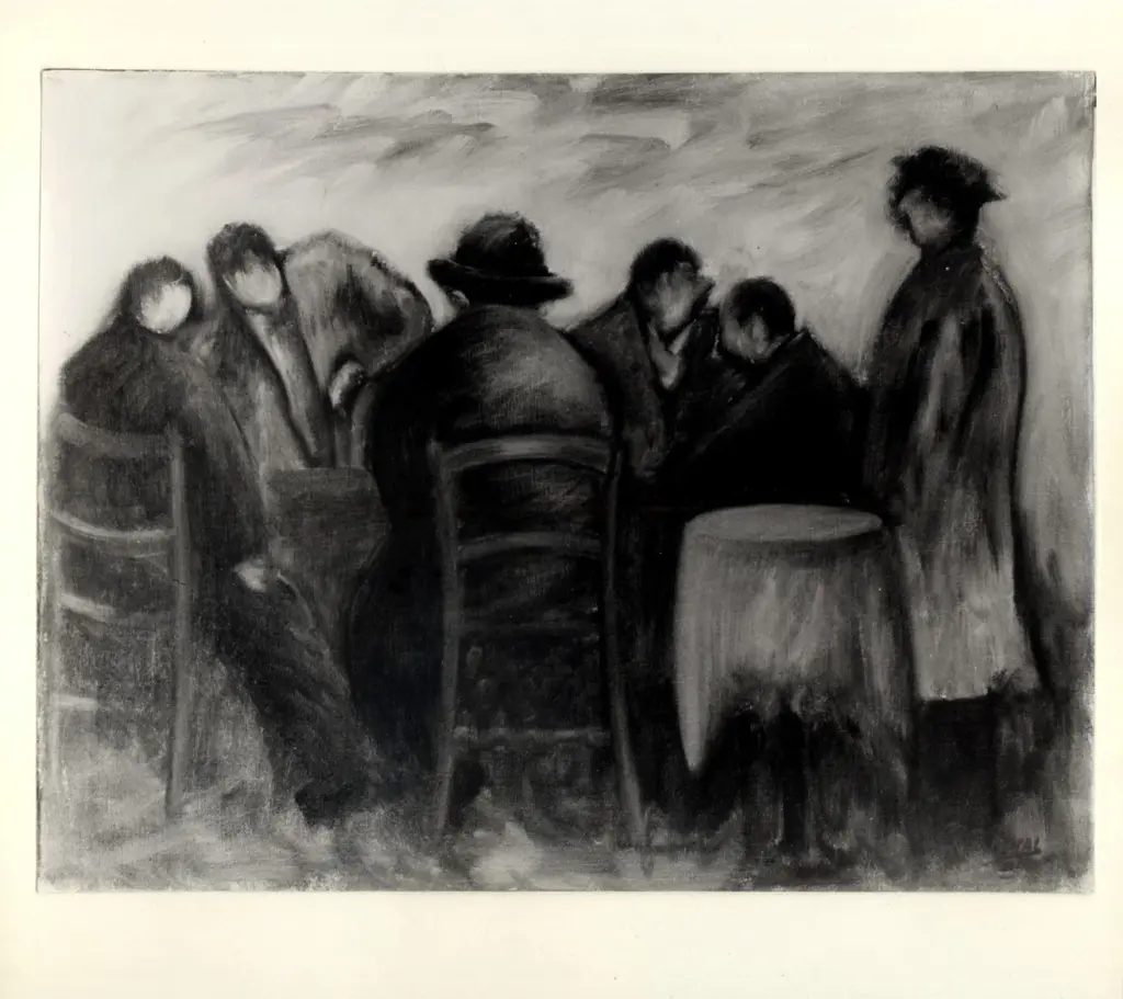 Rosai, Ottone , Uomini intorno a un tavolo