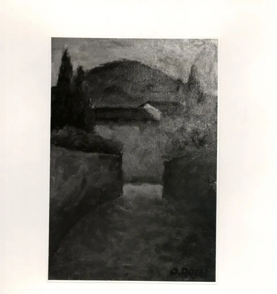 Rosai, Ottone , Scorcio di un viale