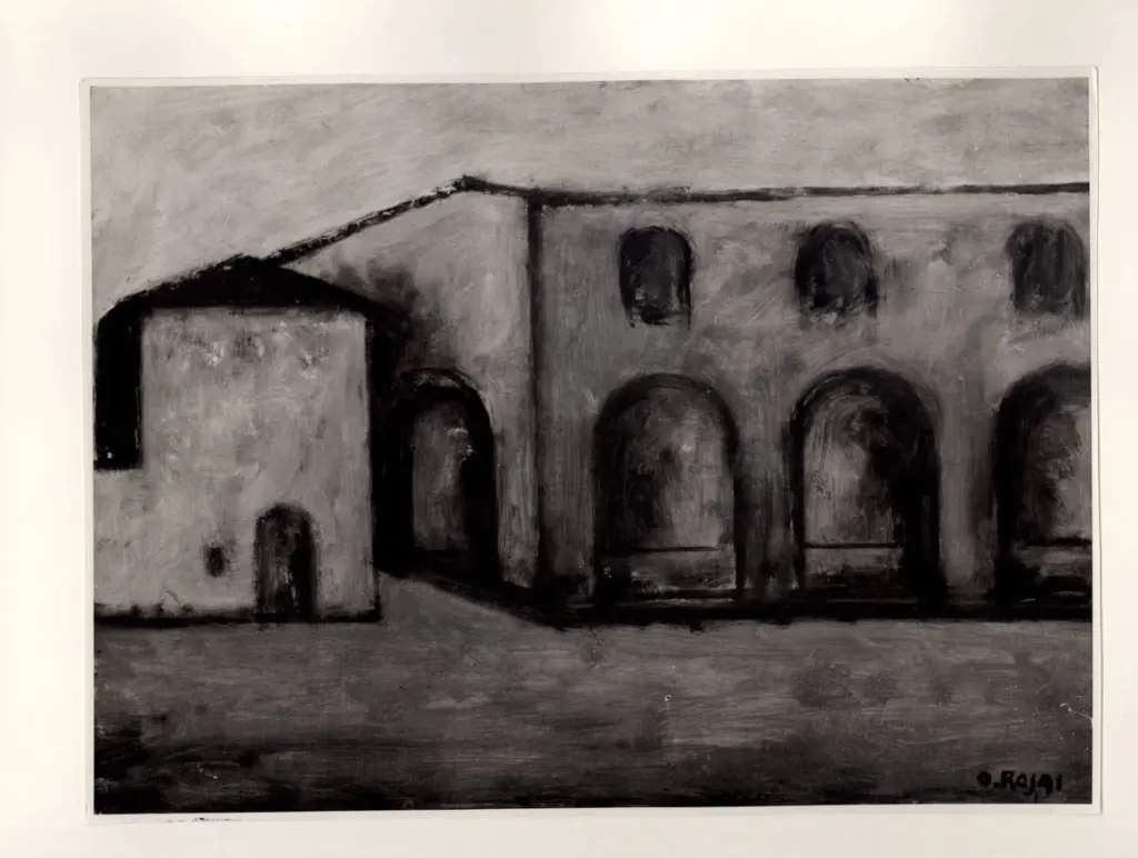 Rosai, Ottone , Scorcio di edifici