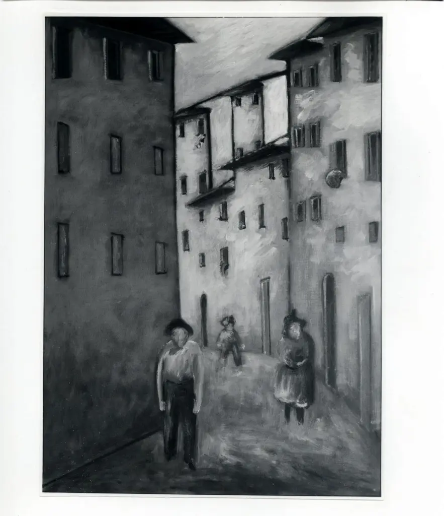 Anonimo, Anonimo , fronte