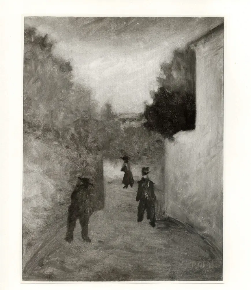 Anonimo, Anonimo , fronte