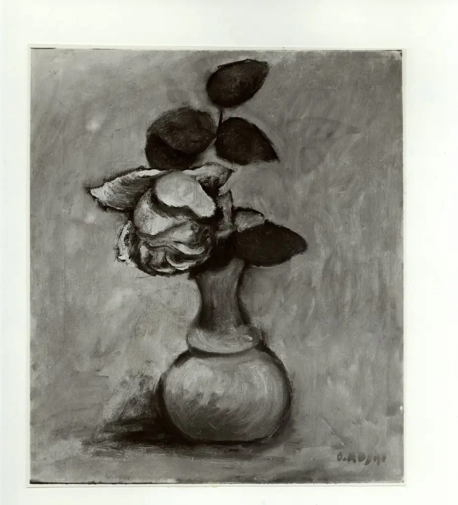 Rosai, Ottone , Vaso di fiori