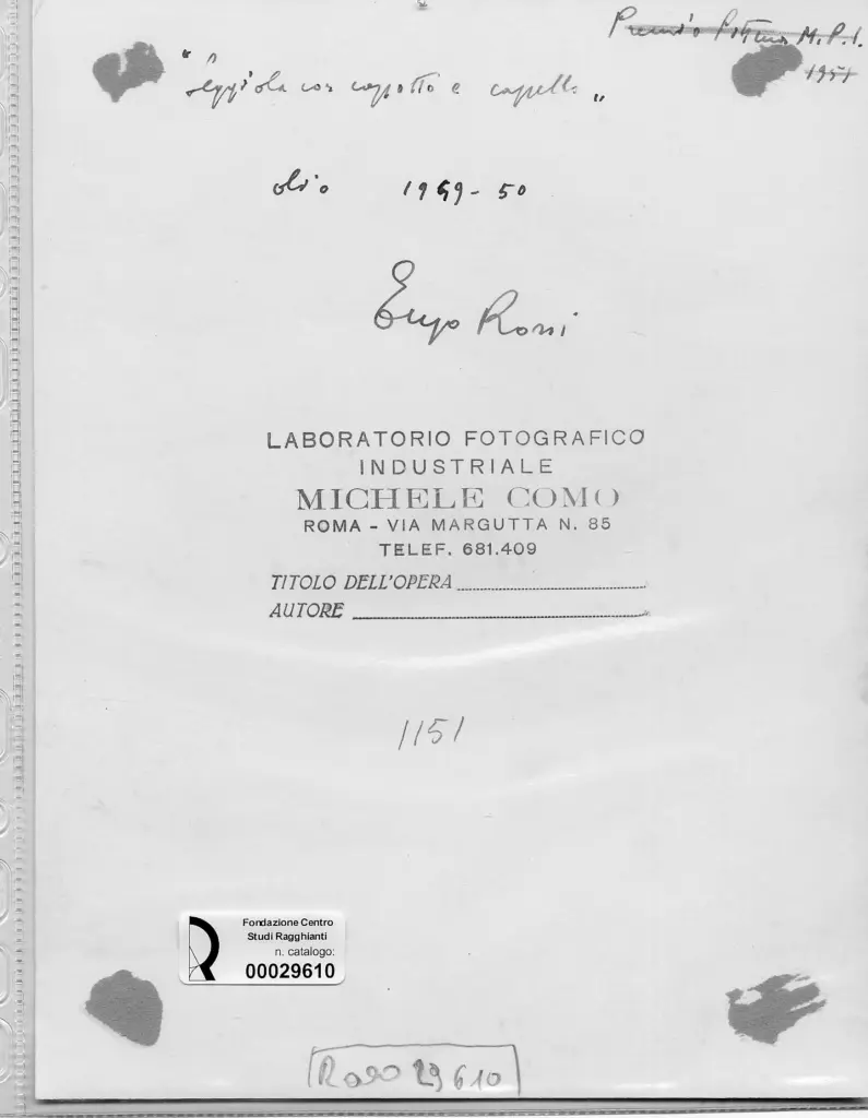 Como, Michele , retro