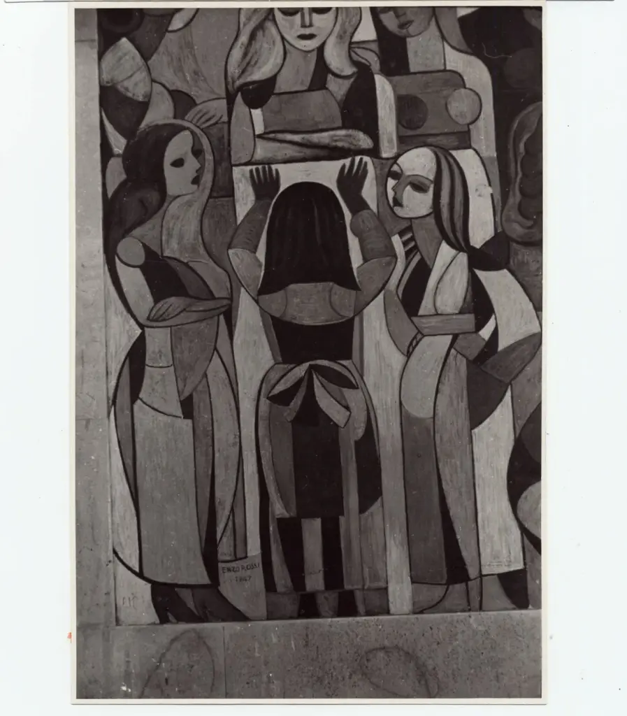 Rossi, Enzo , Le operaie (particolare)