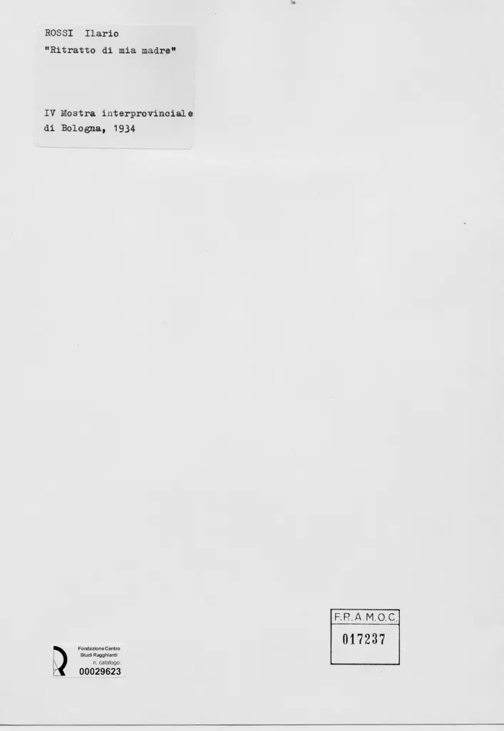 Anonimo, Anonimo , Rossi, Ilario - sec. XX -