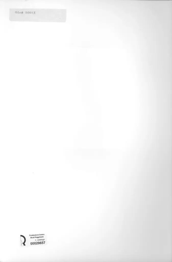 Anonimo, Anonimo , retro