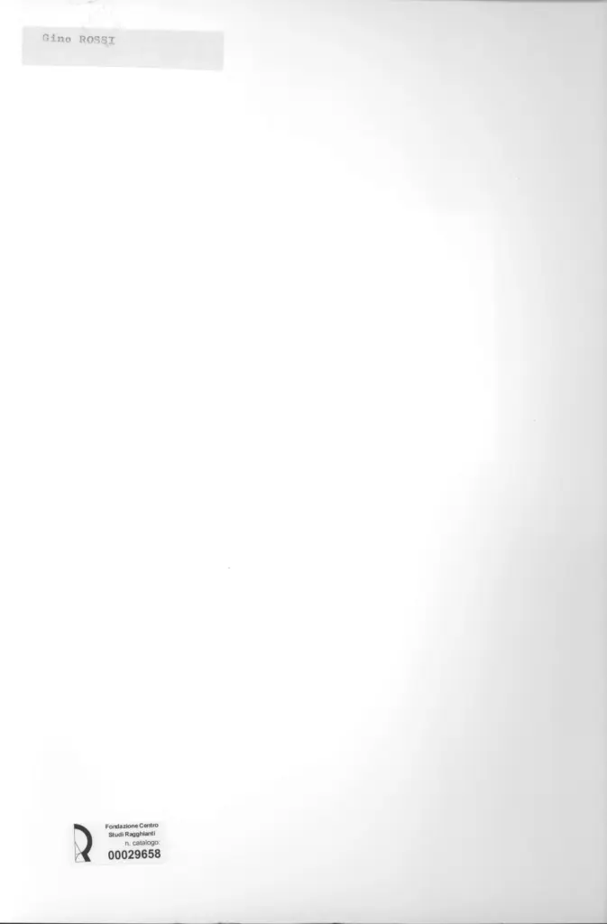 Anonimo, Anonimo , retro