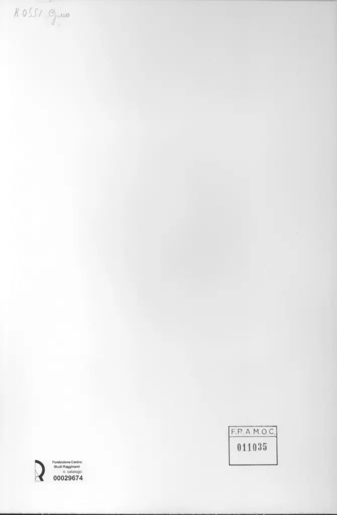 Anonimo, Anonimo , retro