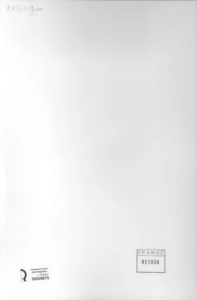 Anonimo, Anonimo , retro