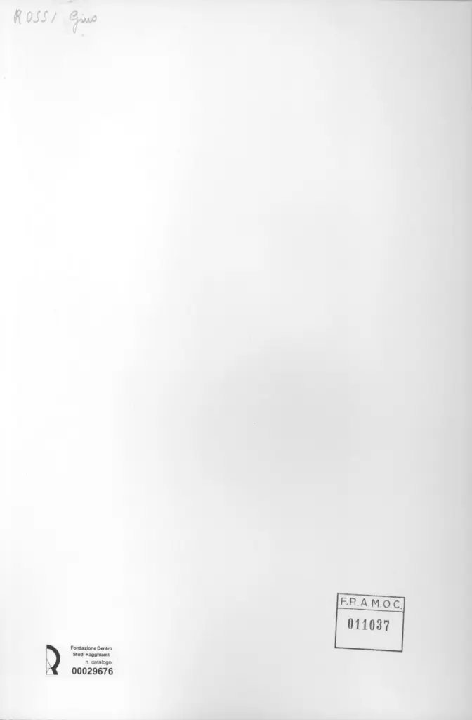 Anonimo, Anonimo , retro