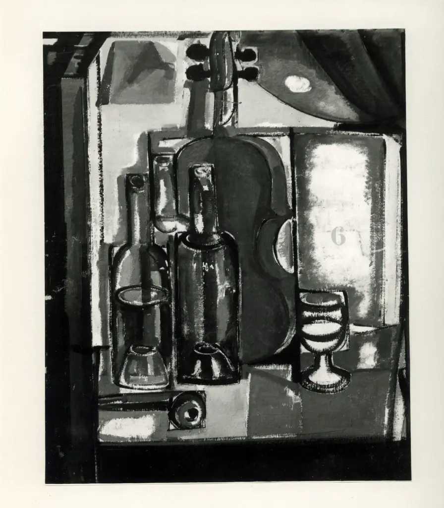 Rossi, Gino , Composizione di natura morta