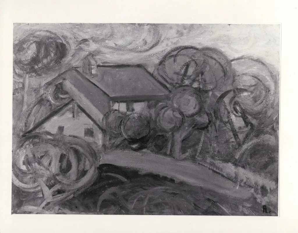 Rossi, Gino , Paesaggio del Montello