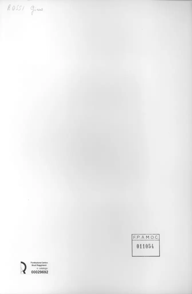 Anonimo, Anonimo , retro