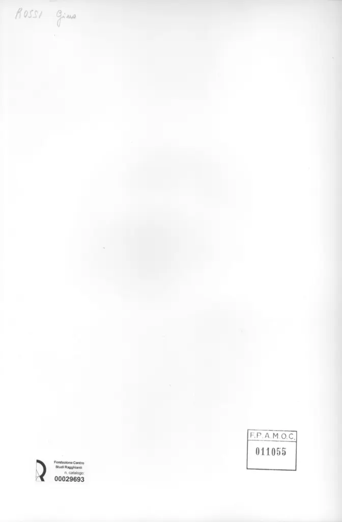 Anonimo, Anonimo , retro