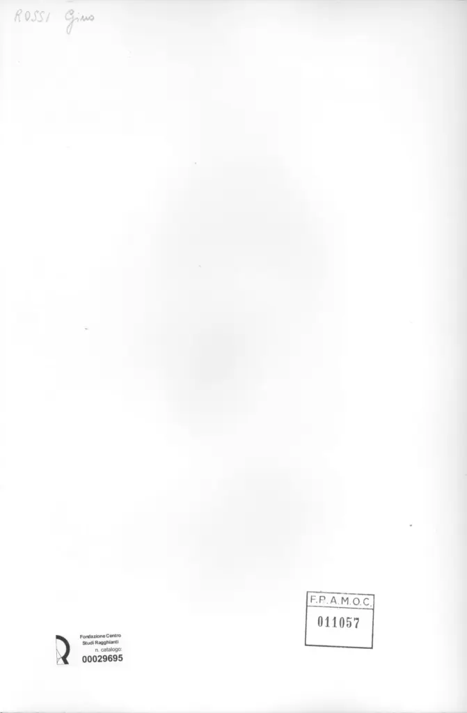 Anonimo, Anonimo , retro