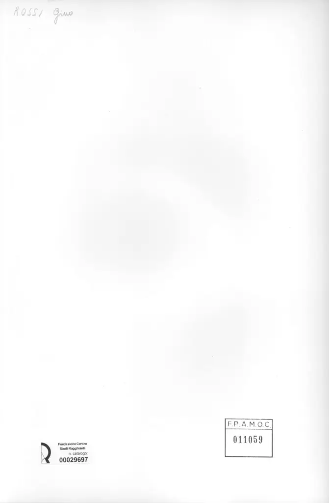 Anonimo, Anonimo , retro