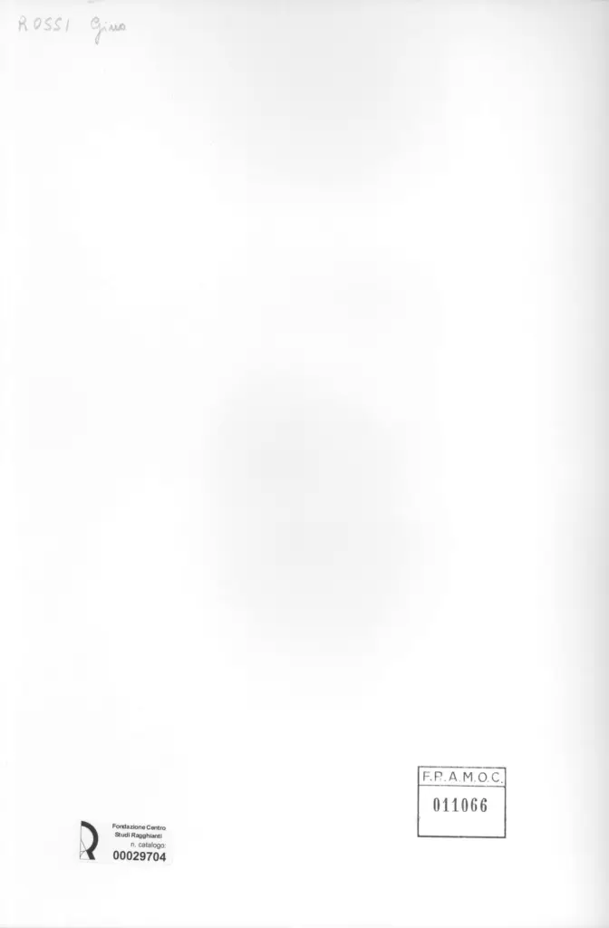 Anonimo, Anonimo , retro