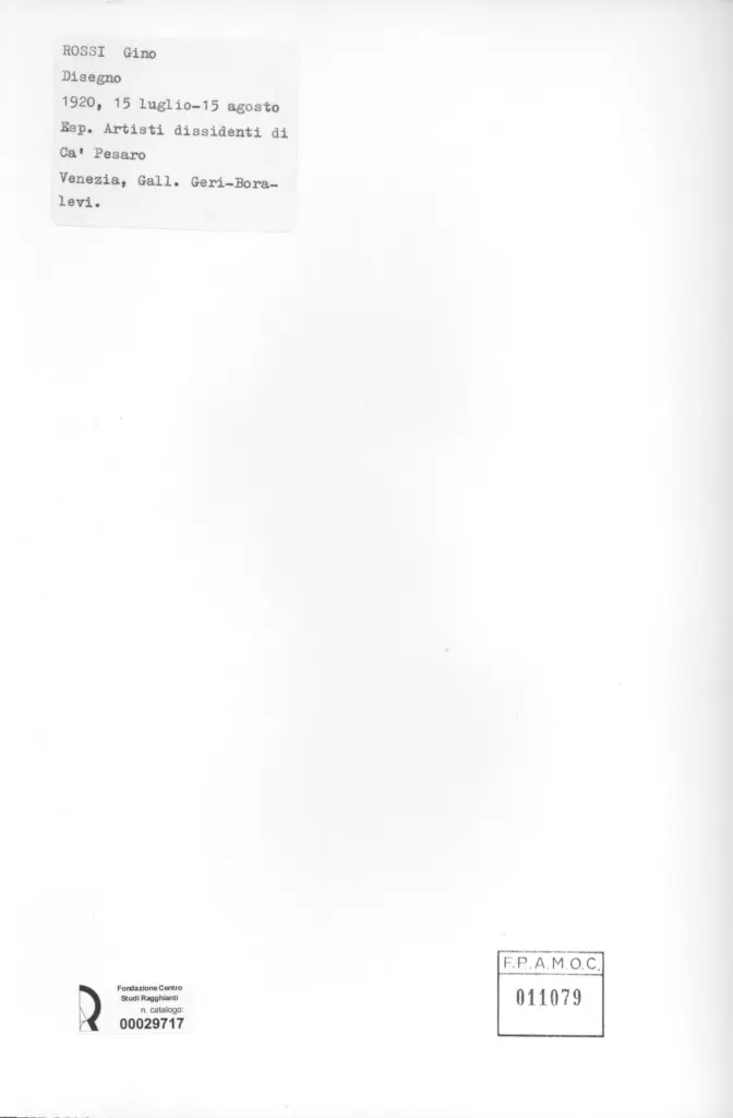 Anonimo, Anonimo , retro