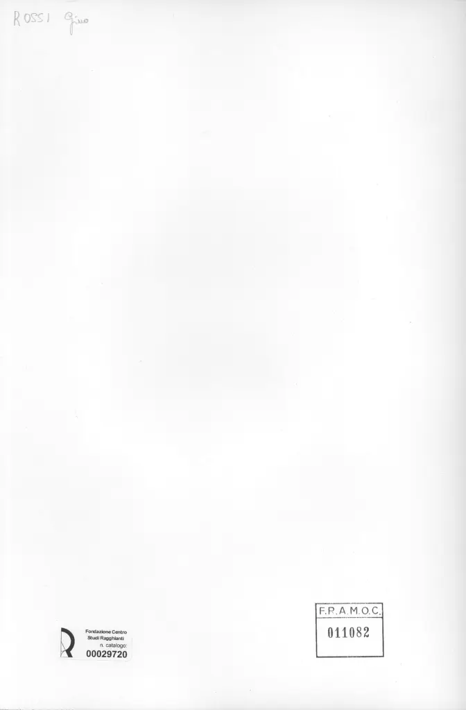 Anonimo, Anonimo , retro