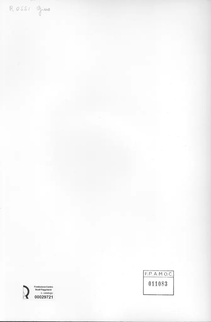 Anonimo, Anonimo , retro