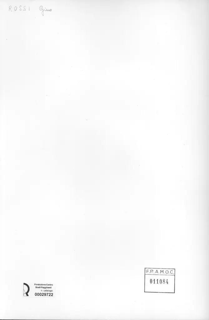 Anonimo, Anonimo , retro