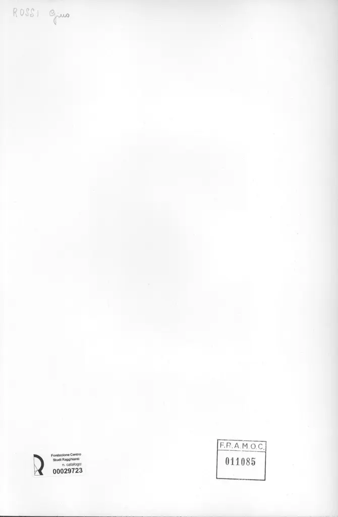 Anonimo, Anonimo , retro