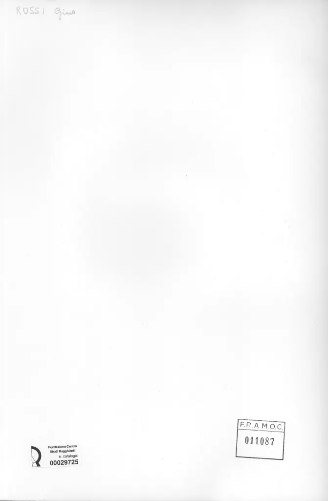 Anonimo, Anonimo , retro