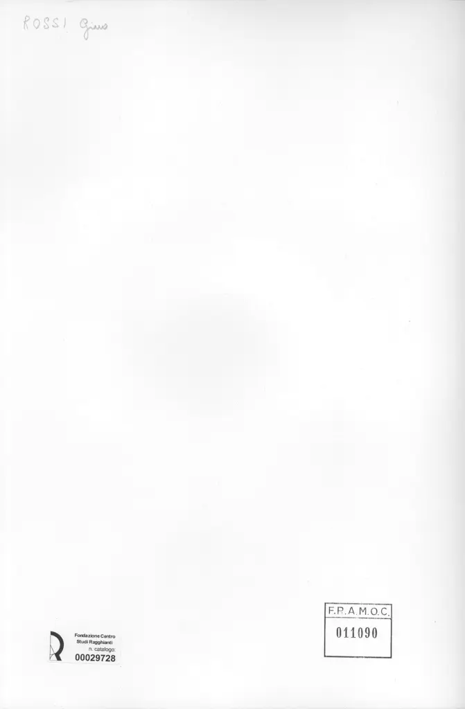 Anonimo, Anonimo , retro