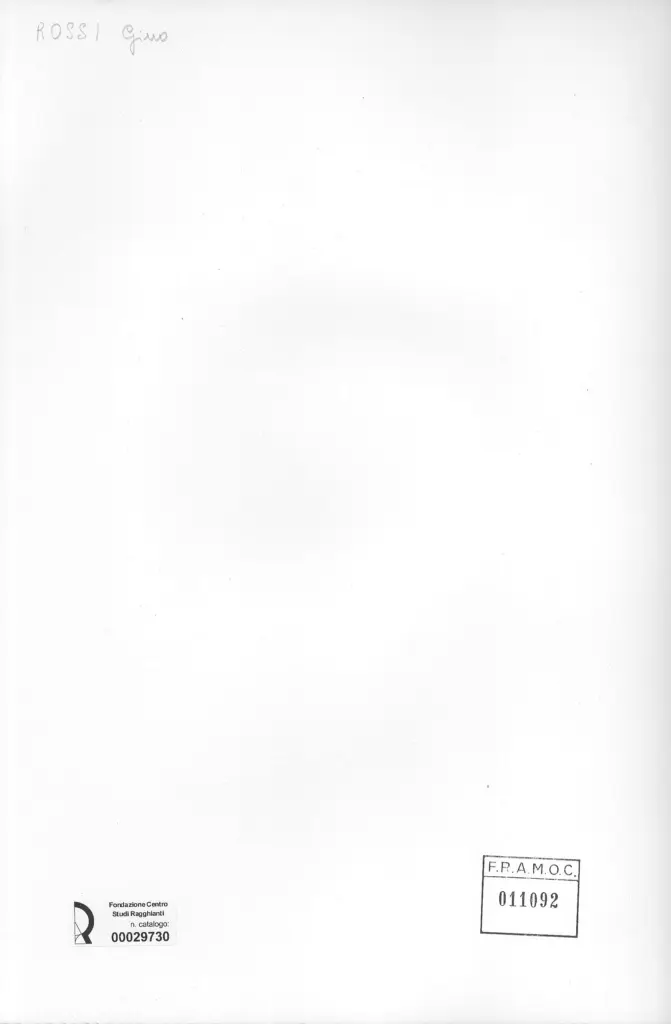 Anonimo, Anonimo , retro