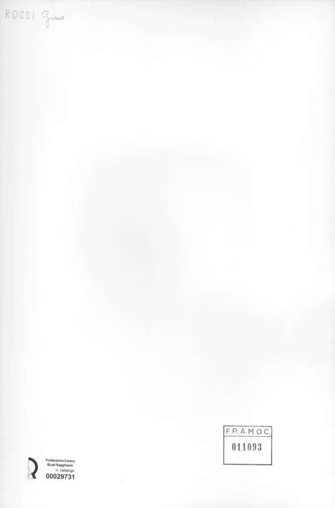 Anonimo, Anonimo , retro