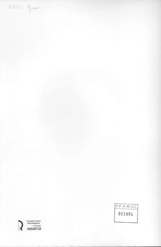 Anonimo, Anonimo , retro