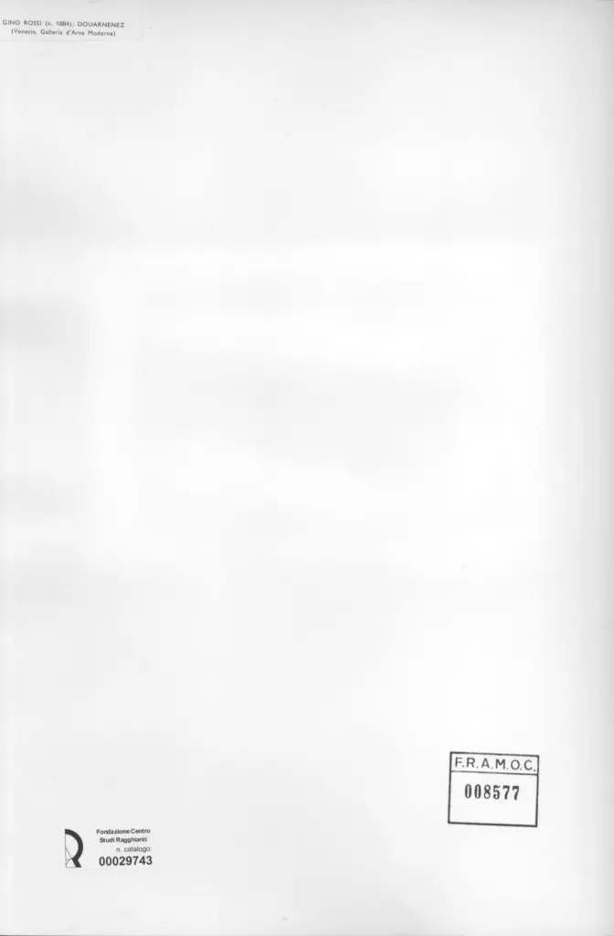 Anonimo, Anonimo , retro